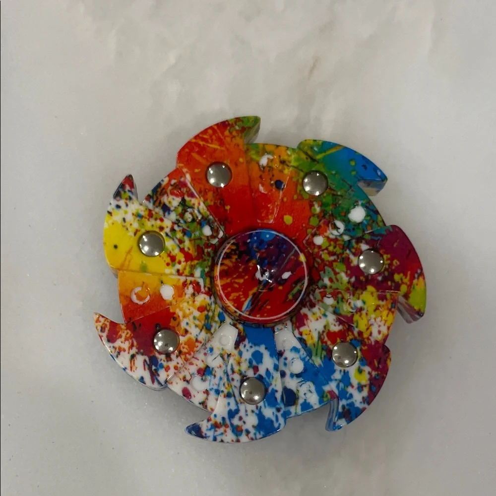 Stress Relief Colorful Fidget Spinner Party Favor